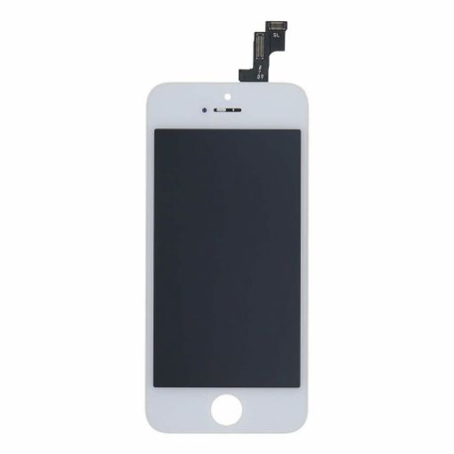 Снимка на Дисплей за iPhone 5S, бял